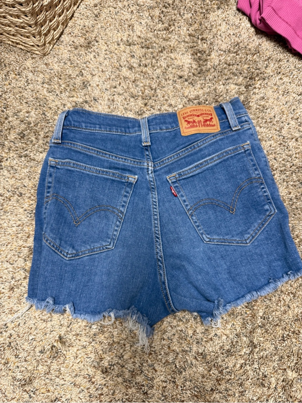 Levi's Blue Denim Women's Shorts